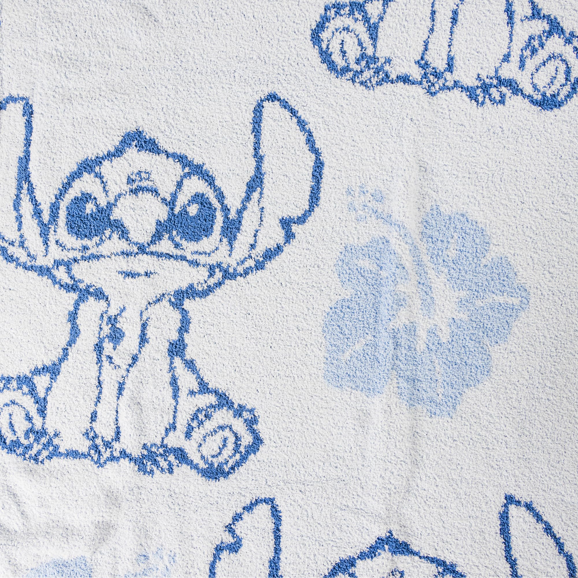 Foto 5 pulgar | Manta Jay Franco Disney Lilo And Stitch, Tejida Con Plumas, 50 X 60 Cm - Venta Internacional.