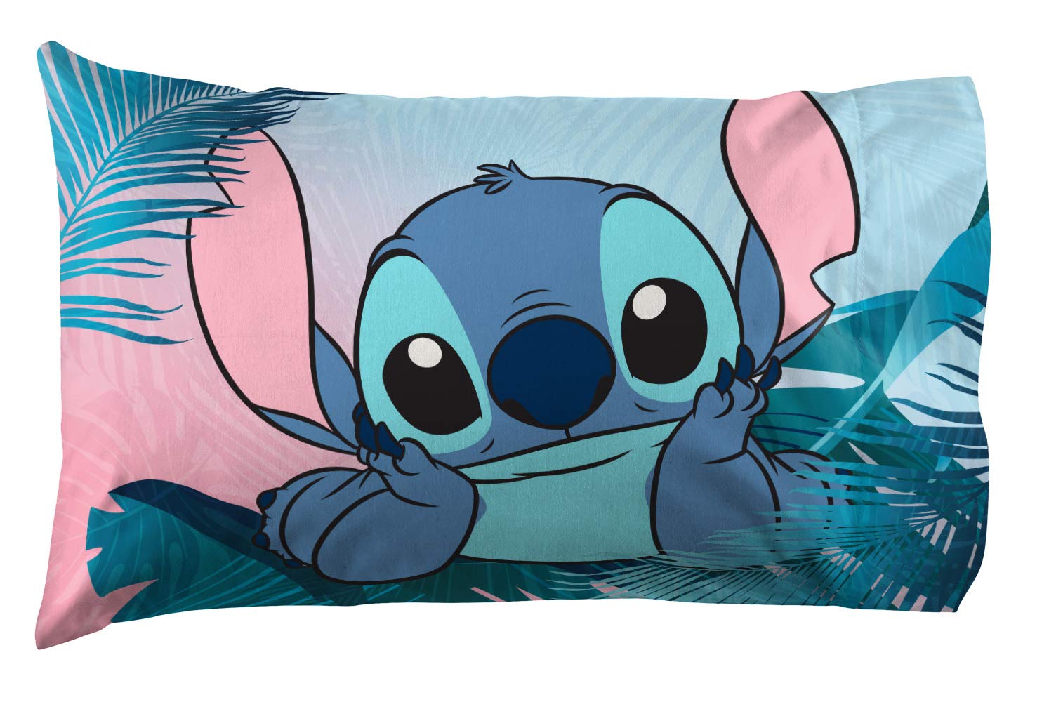 Foto 3 pulgar | Juego De Sábanas Jay Franco Disney Lilo & Stitch Floral Fun Queen - Venta Internacional.