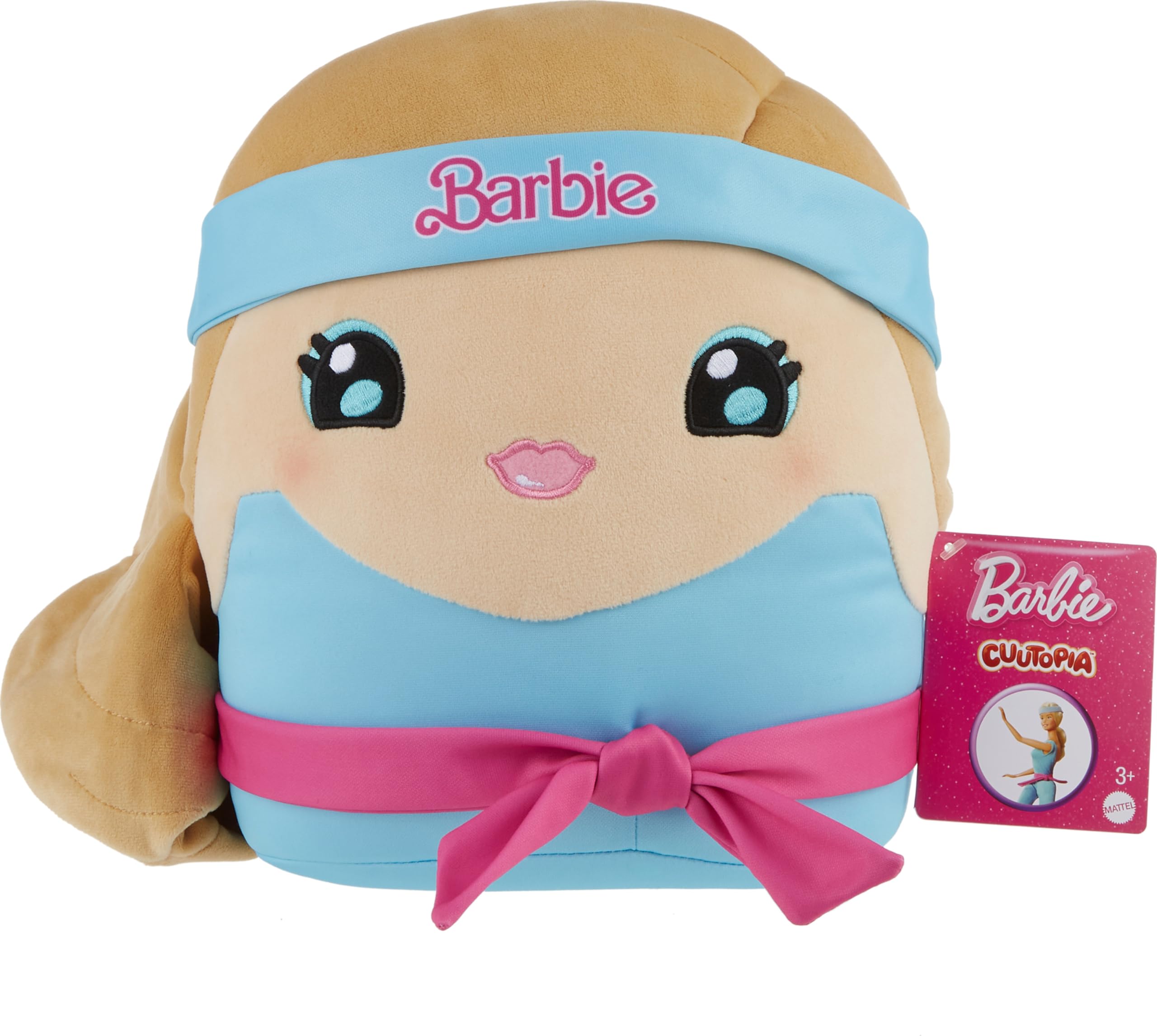 Foto 6 pulgar | Muñeca De Peluche Barbie Cuuutopia De 25 Cm Con Estilo De Entrenamiento Inspirado En Los Años 80 - Venta Internacional.