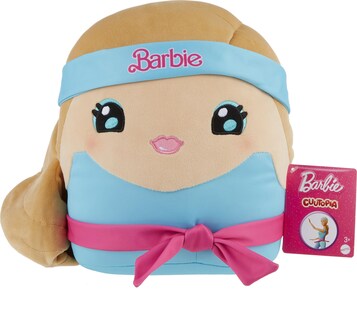 Foto 5 | Muñeca De Peluche Barbie Cuuutopia De 25 Cm Con Estilo De Entrenamiento Inspirado En Los Años 80 - Venta Internacional.