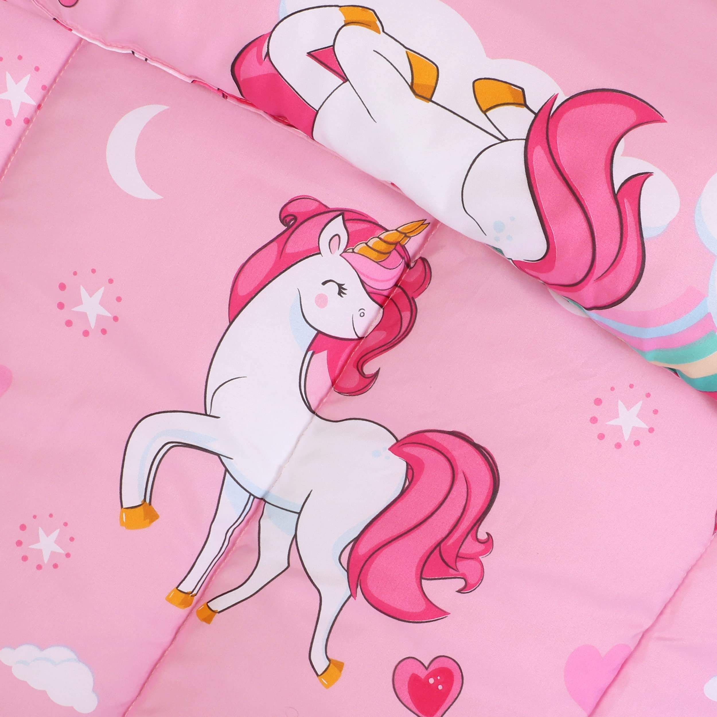 Foto 7 pulgar | Juego De Edredón Utopia Bedding All Season Unicorn Twin Kids - Venta Internacional.