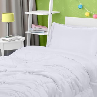 Foto 3 | Juego De Edredón Utopia Bedding Para Todas Las Estaciones, Blanco, Con 2 Fundas De Almohada - Venta Internacional.