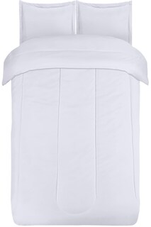 Foto 7 | Juego De Edredón Utopia Bedding Para Todas Las Estaciones, Blanco, Con 2 Fundas De Almohada - Venta Internacional.