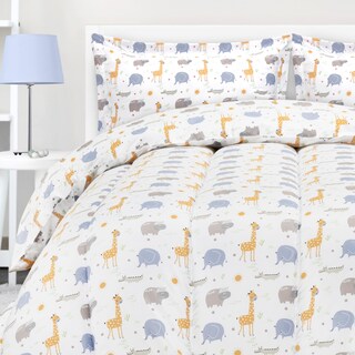 Foto 1 | Juego De Edredón Utopia Bedding All Season Safari Para Niños Con 2 Camas - Venta Internacional.