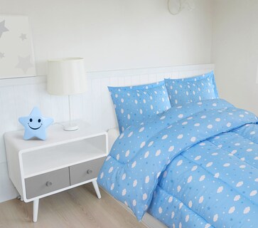 Foto 5 | Juego De Edredón Utopia Bedding All Season Cloud, 3 Piezas, 2 Individuales - Venta Internacional.