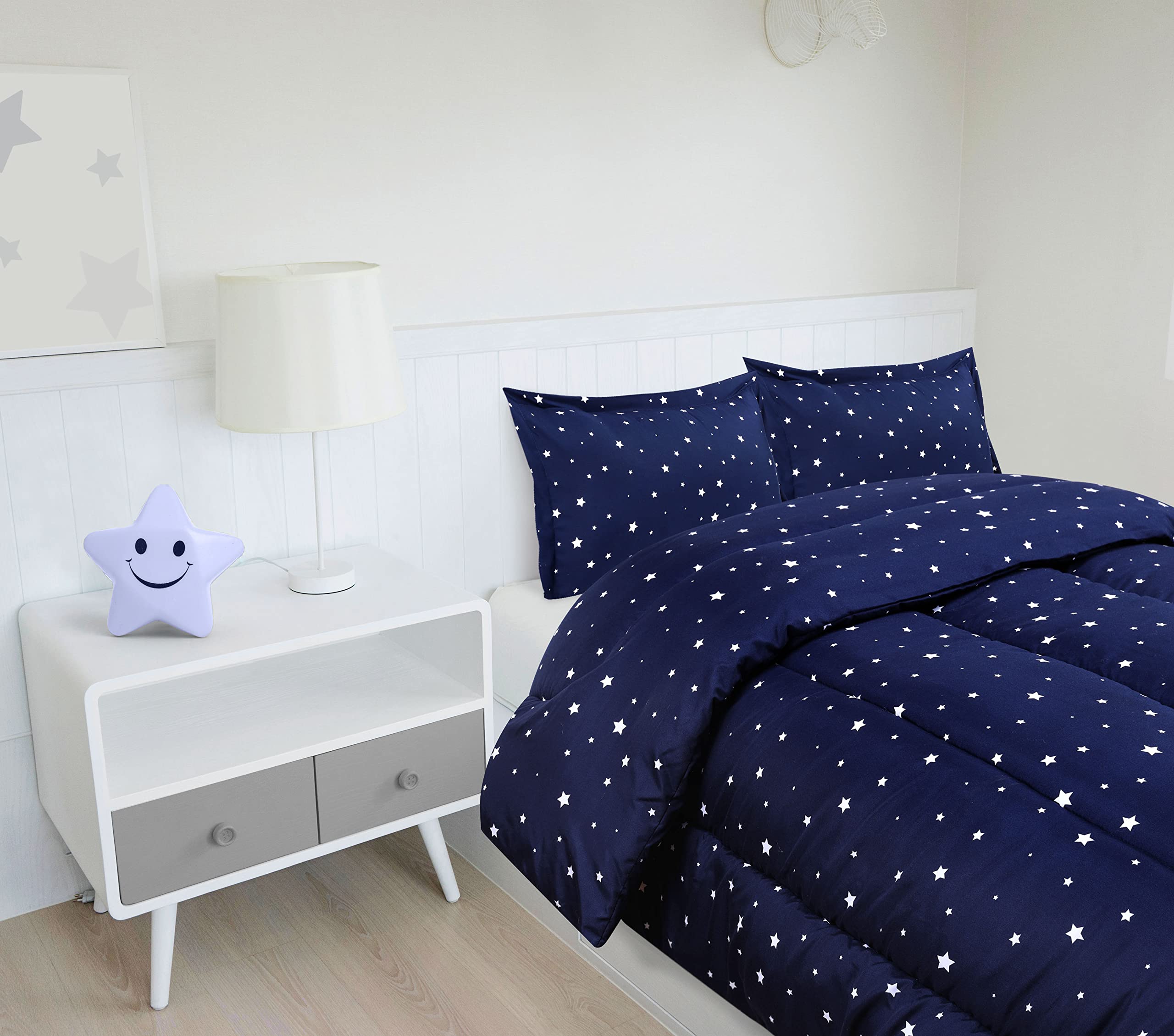 Foto 5 | Juego De Edredón Utopia Bedding All Season Star Kids Twin, 3 Piezas - Venta Internacional.