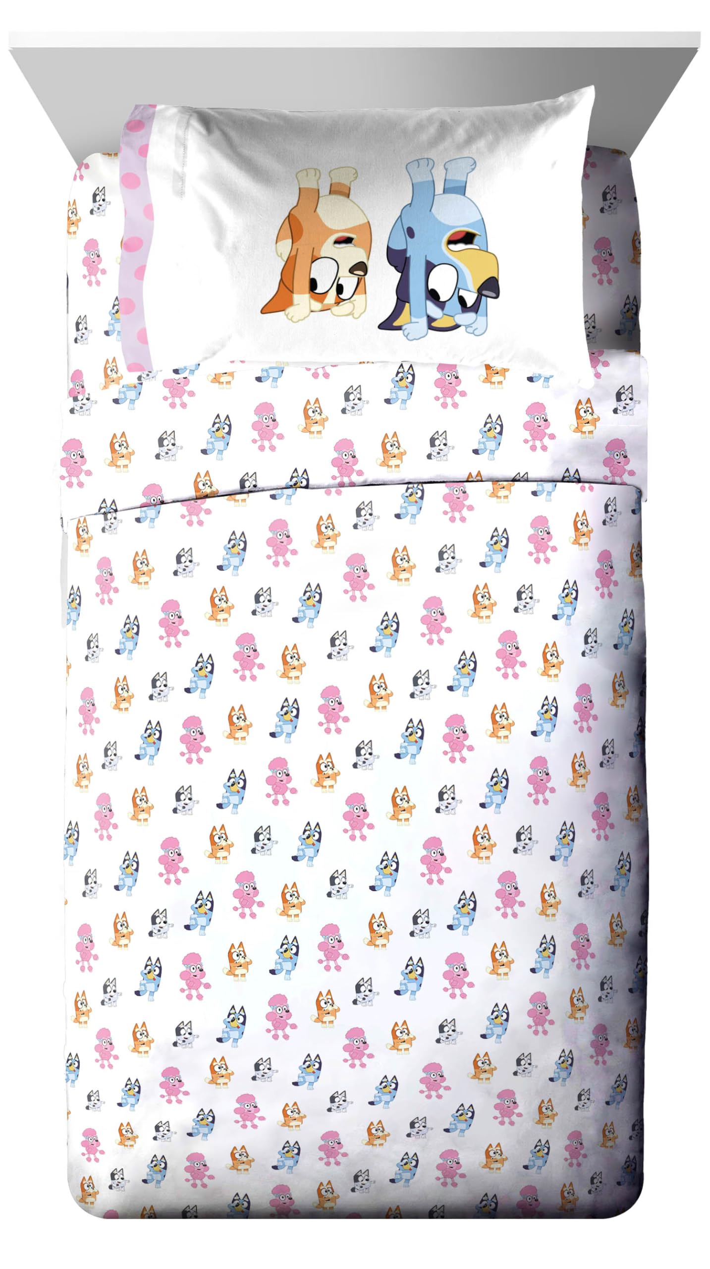Foto 7 pulgar | Juego De Edredón Jay Franco Bluey Para Ropa De Cama Doble, 5 Piezas - Venta Internacional.