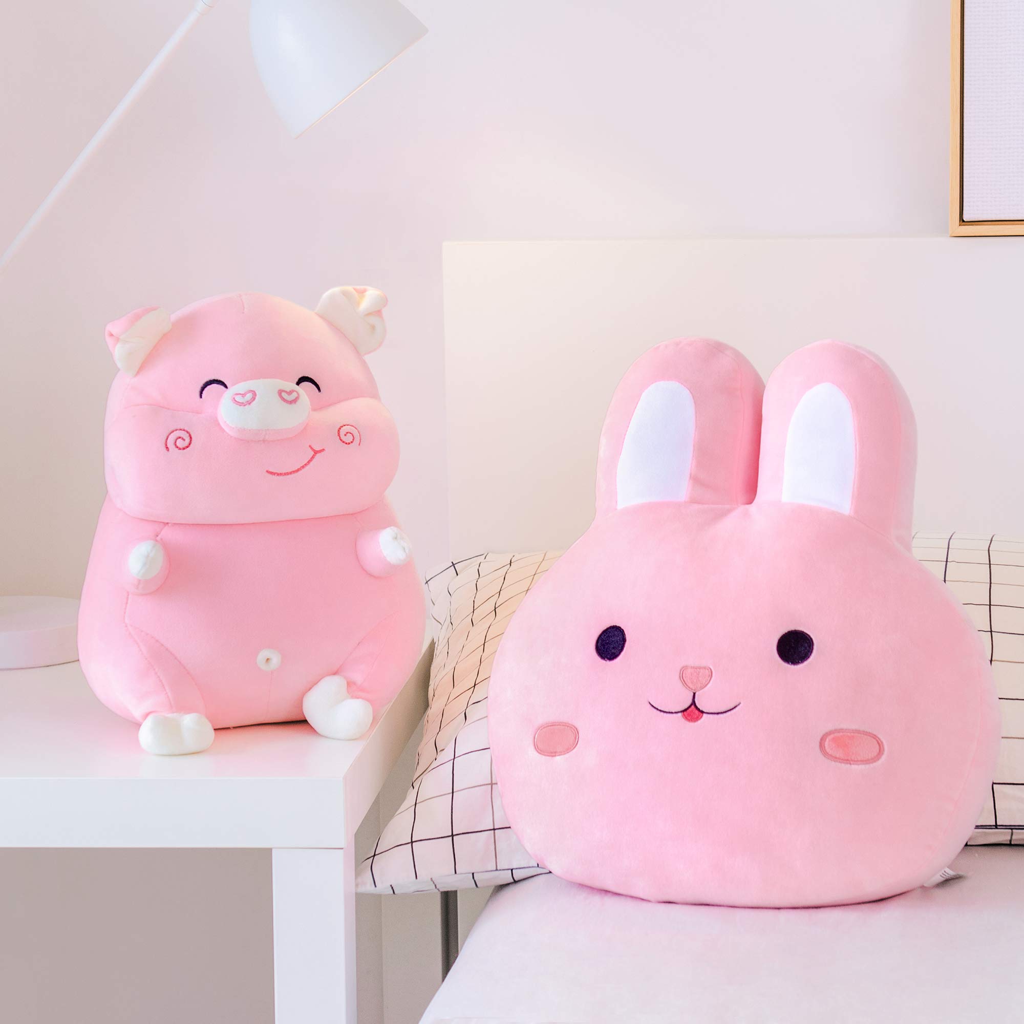 Foto 6 pulgar | Pillow Toy Lazada, Conejo De Pascua, Peluche, 25 Cm, Color Rosa - Venta Internacional.