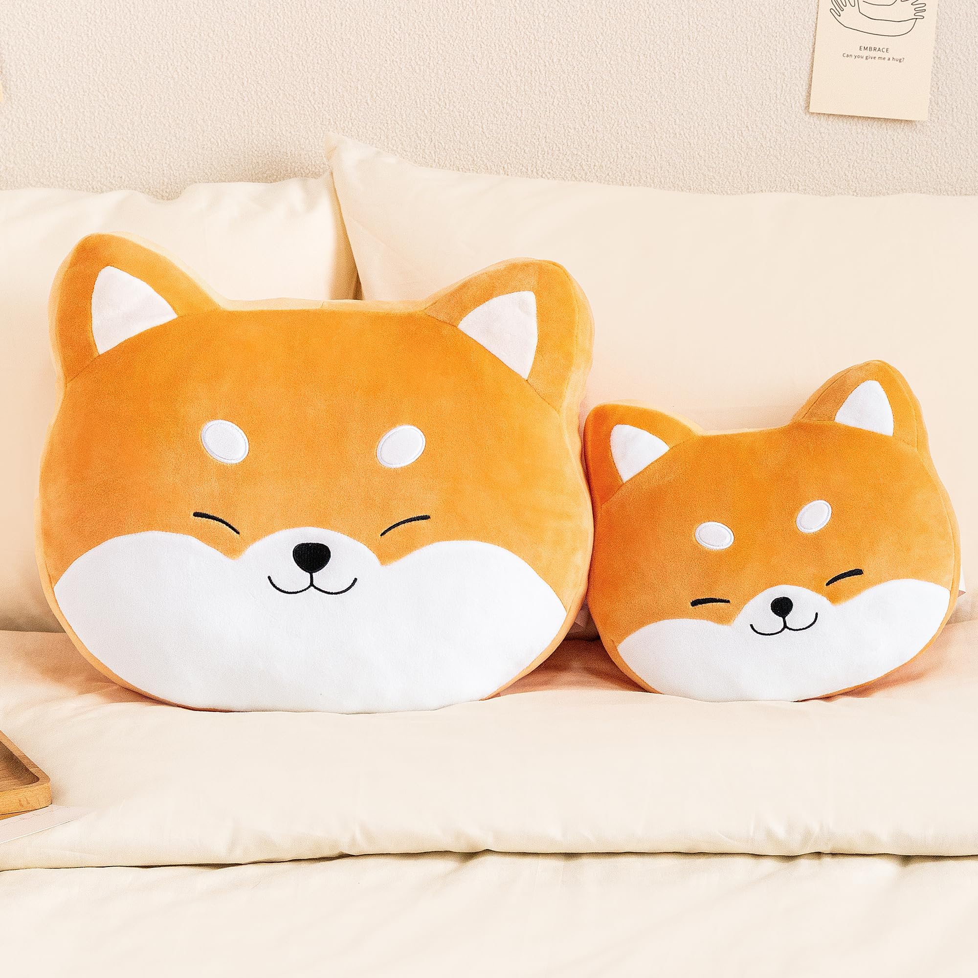 Foto 7 pulgar | Peluche Pillow Lazada Corgi Para Niños, 38 Cm, Gris - Venta Internacional.