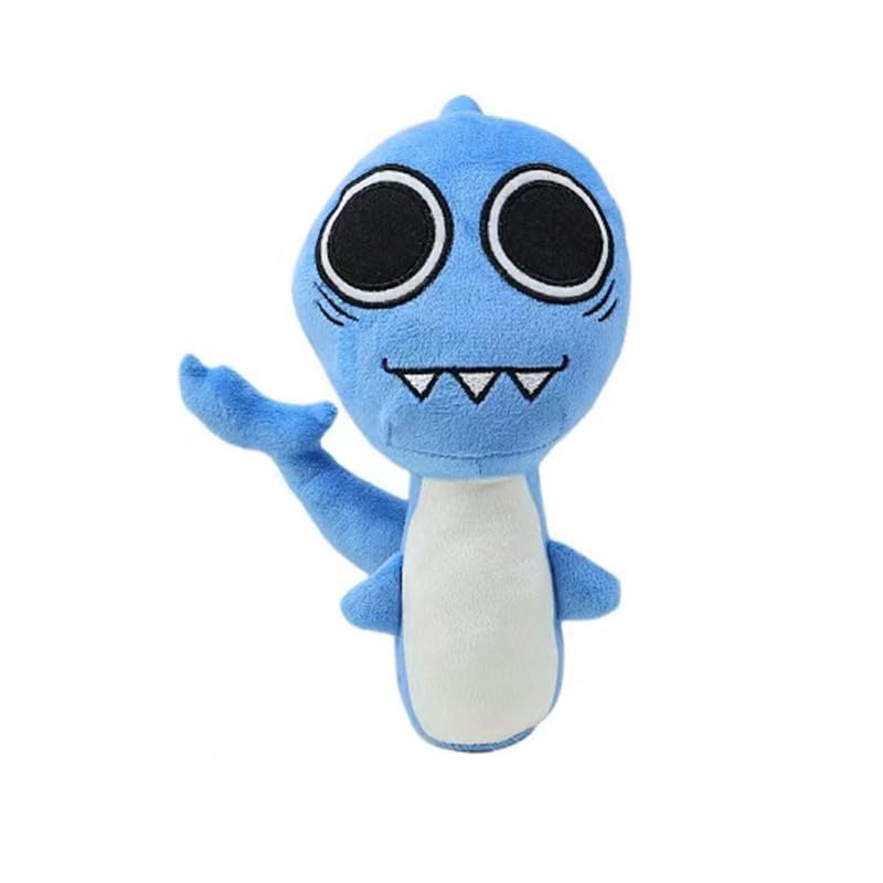 Foto 3 pulgar | Peluche Sprunki Game Wenda Grey De 10 Cm Para Niños Y Adultos - Venta Internacional.
