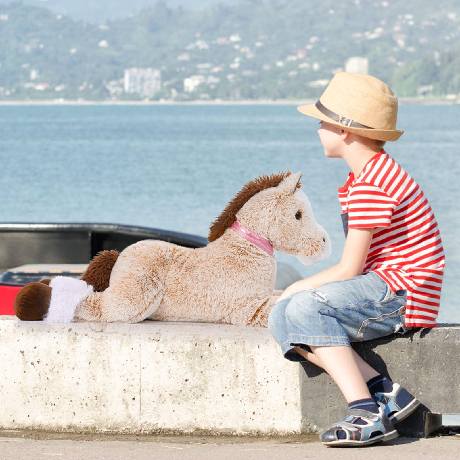 Foto 2 | Peluche Maogolan Big Horse De 83 Cm Para Niños - Venta Internacional.