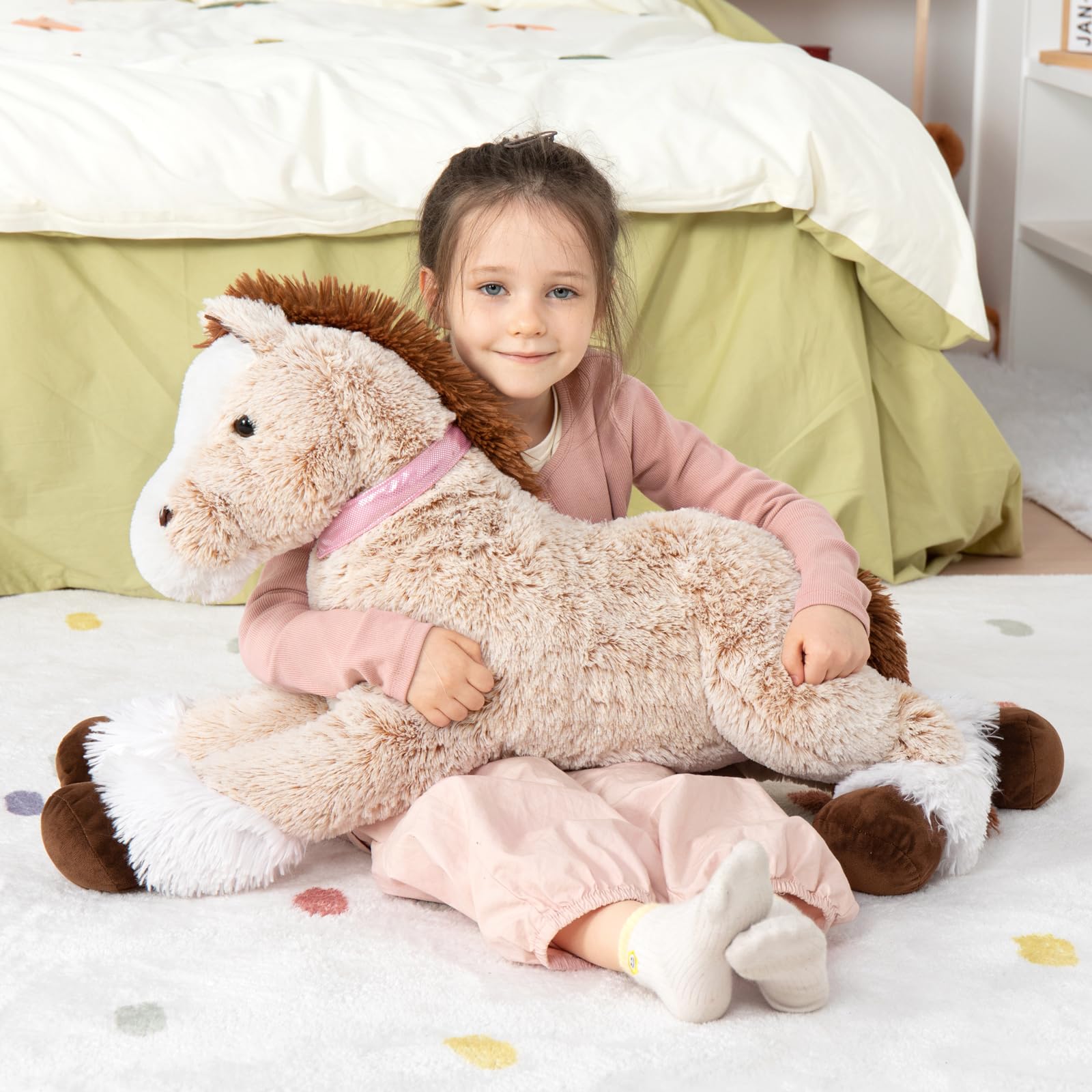 Foto 4 pulgar | Peluche Maogolan Big Horse De 83 Cm Para Niños - Venta Internacional.