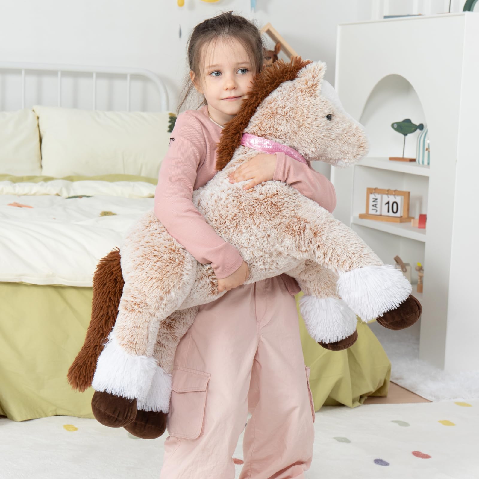 Foto 5 | Peluche Maogolan Big Horse De 83 Cm Para Niños - Venta Internacional.