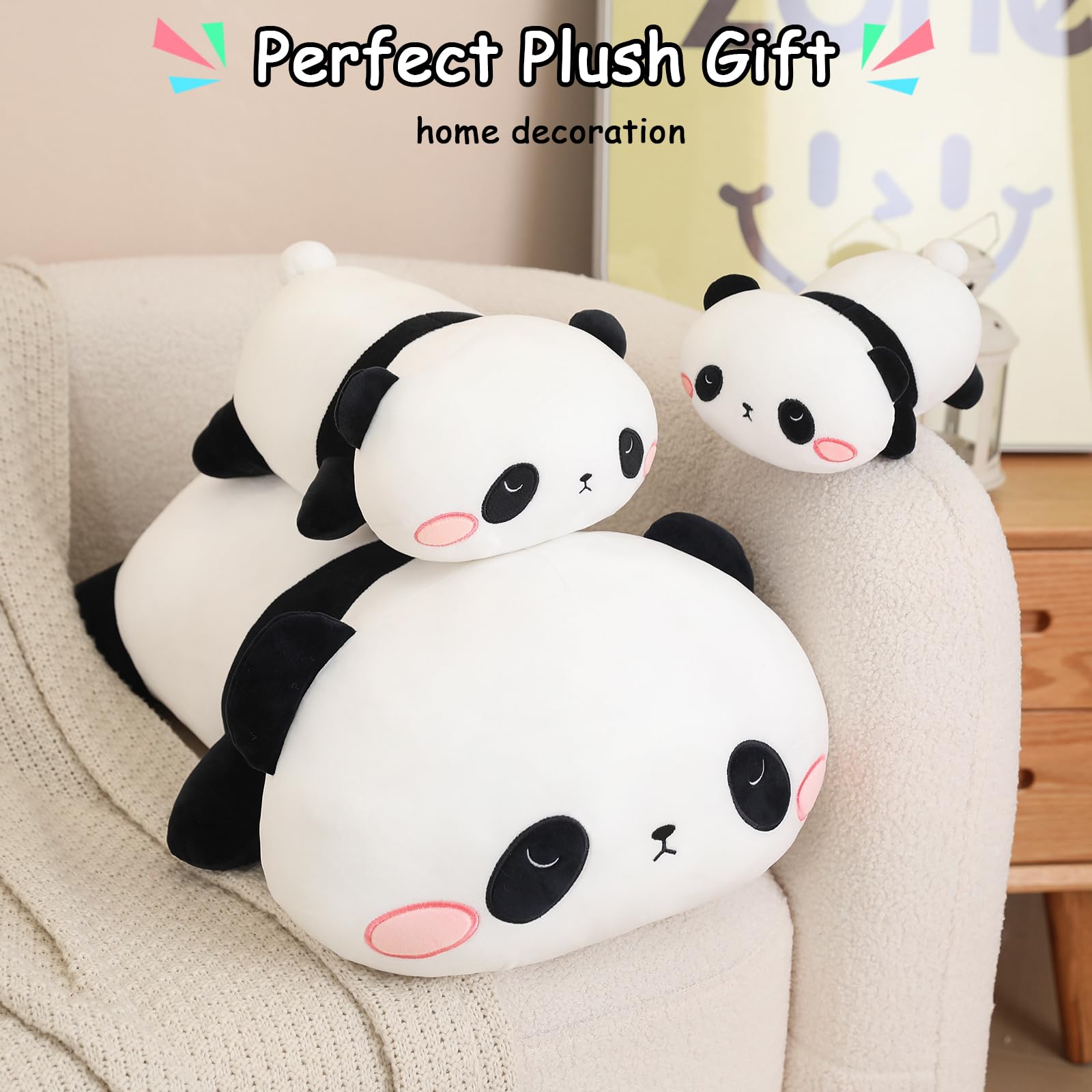 Foto 7 pulgar | Peluche De Panda Pesado Sqeqe - Venta Internacional.
