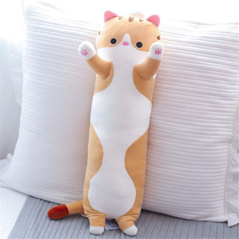 Foto 6 pulgar | Muñeca De Peluche Con Forma De Gato Shangman, Adorable Gatito De Peluche Con Dibujos Animados, 90 Cm - Venta Interna