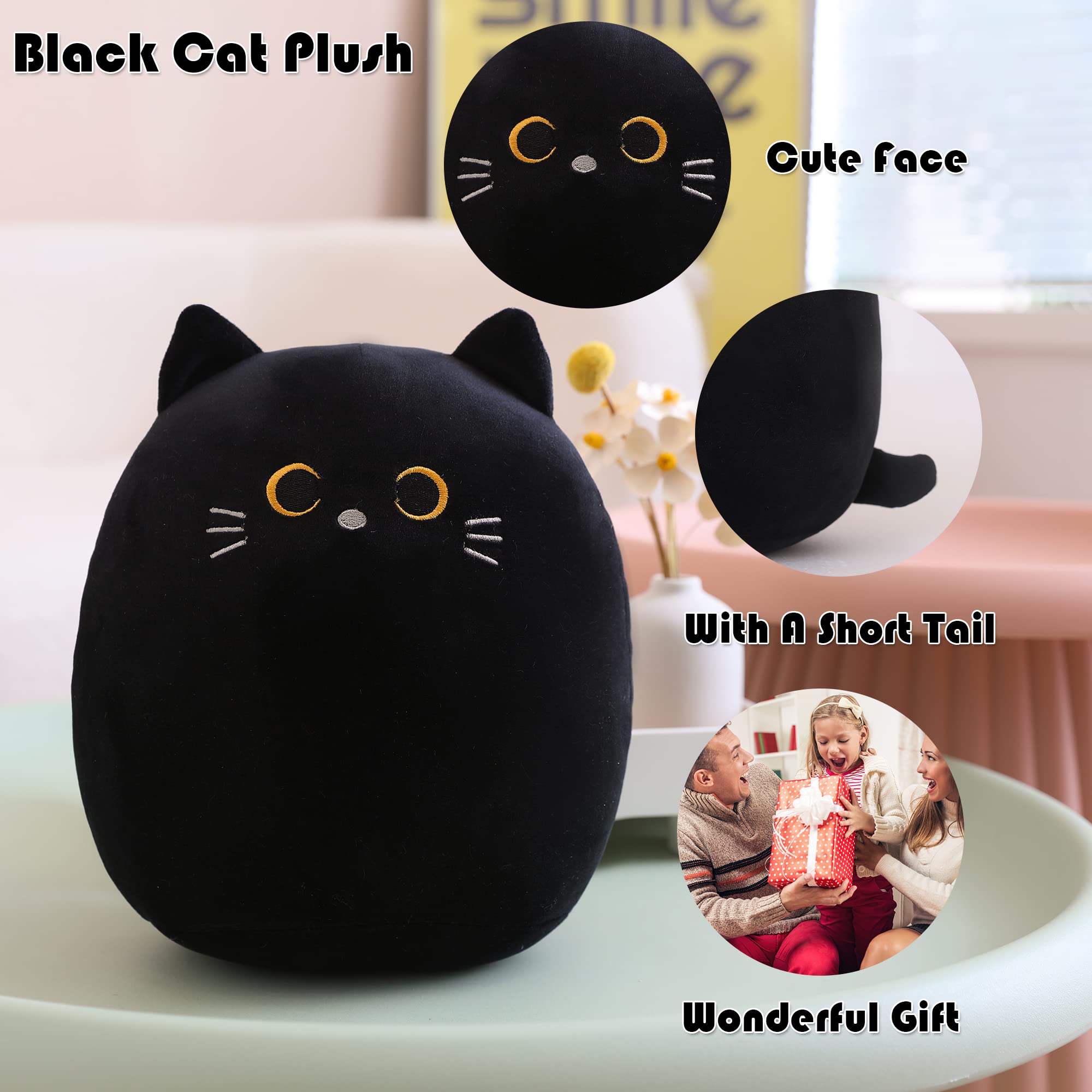 Foto 3 pulgar | Almohada De Felpa Sqeqe Con Forma De Animal De Peluche Kawaii Para Niños, 36 Cm - Venta Internacional.