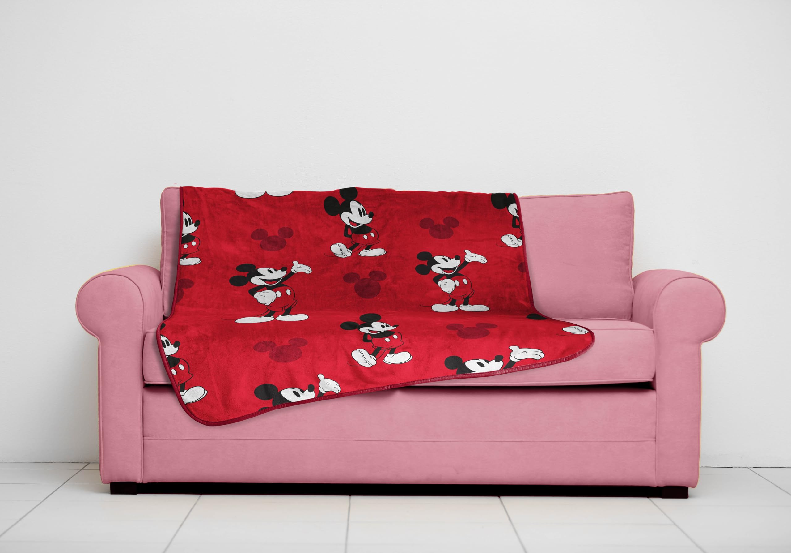 Foto 7 pulgar | Manta De Felpa Jay Franco Disney Mickey Mouse, 50 X 60 Cm - Venta Internacional.