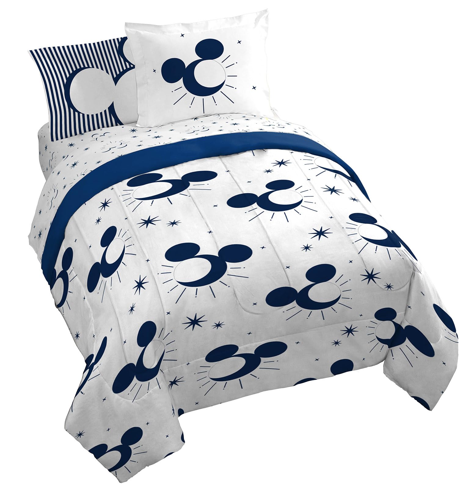 Foto 2 pulgar | Juego De Cama Jay Franco Disney Mickey Mouse King De 7 Piezas - Venta Internacional.