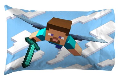 Foto 5 | Juego De Cama Jay Franco Minecraft Daytime Full Con Edredón Y Sábana - Venta Internacional.