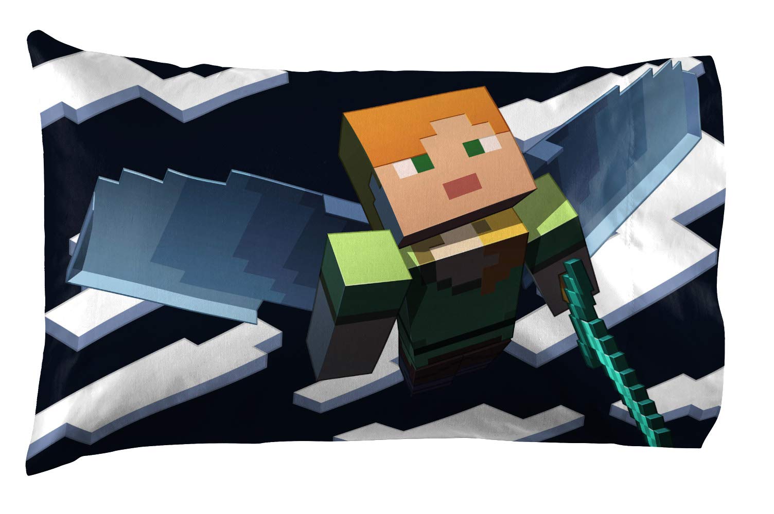 Foto 6 | Juego De Cama Jay Franco Minecraft Daytime Full Con Edredón Y Sábana - Venta Internacional.