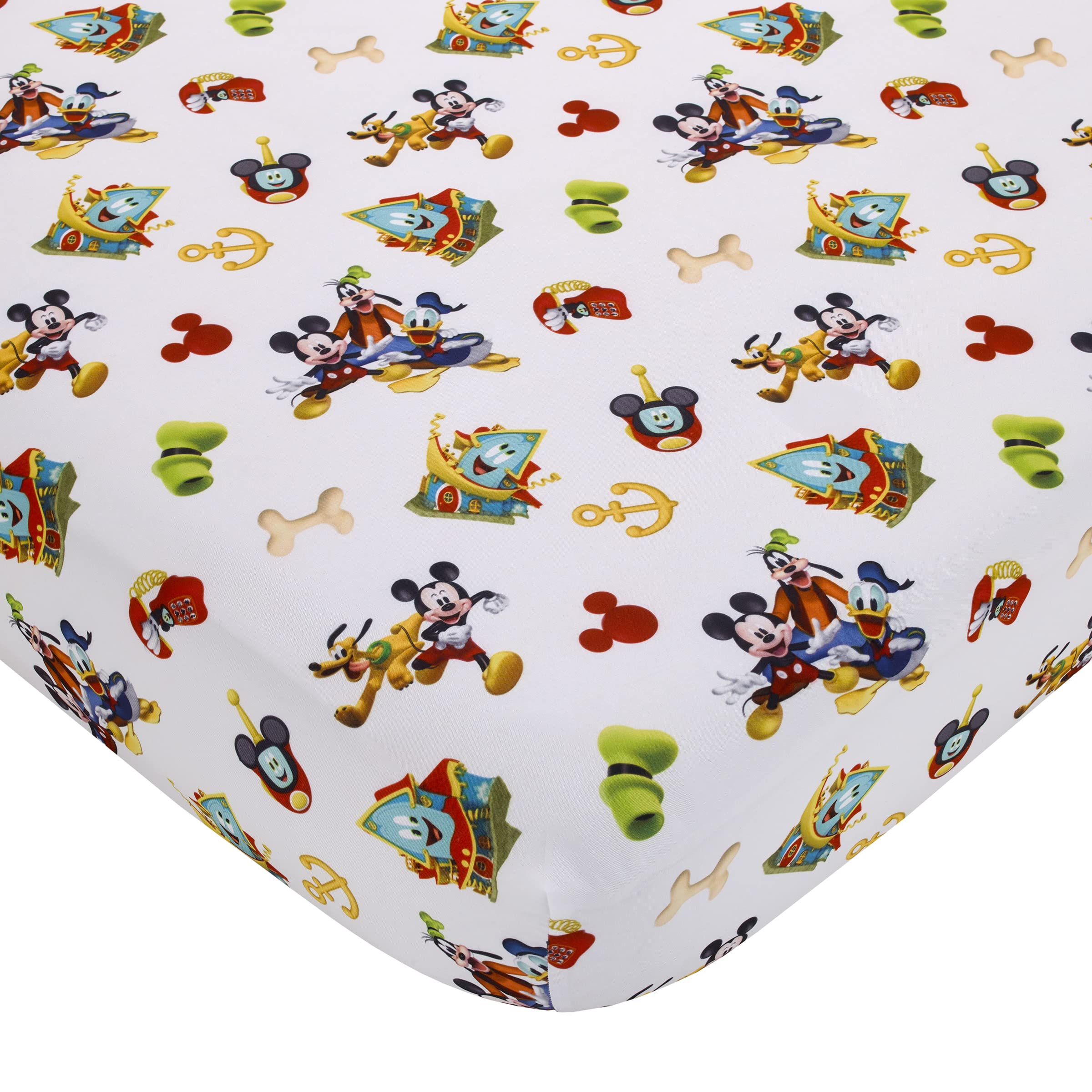 Foto 4 pulgar | Juego De Cama Para Niños Pequeños Nojo Disney Mickey Mouse Funhouse Crew - Venta Internacional.