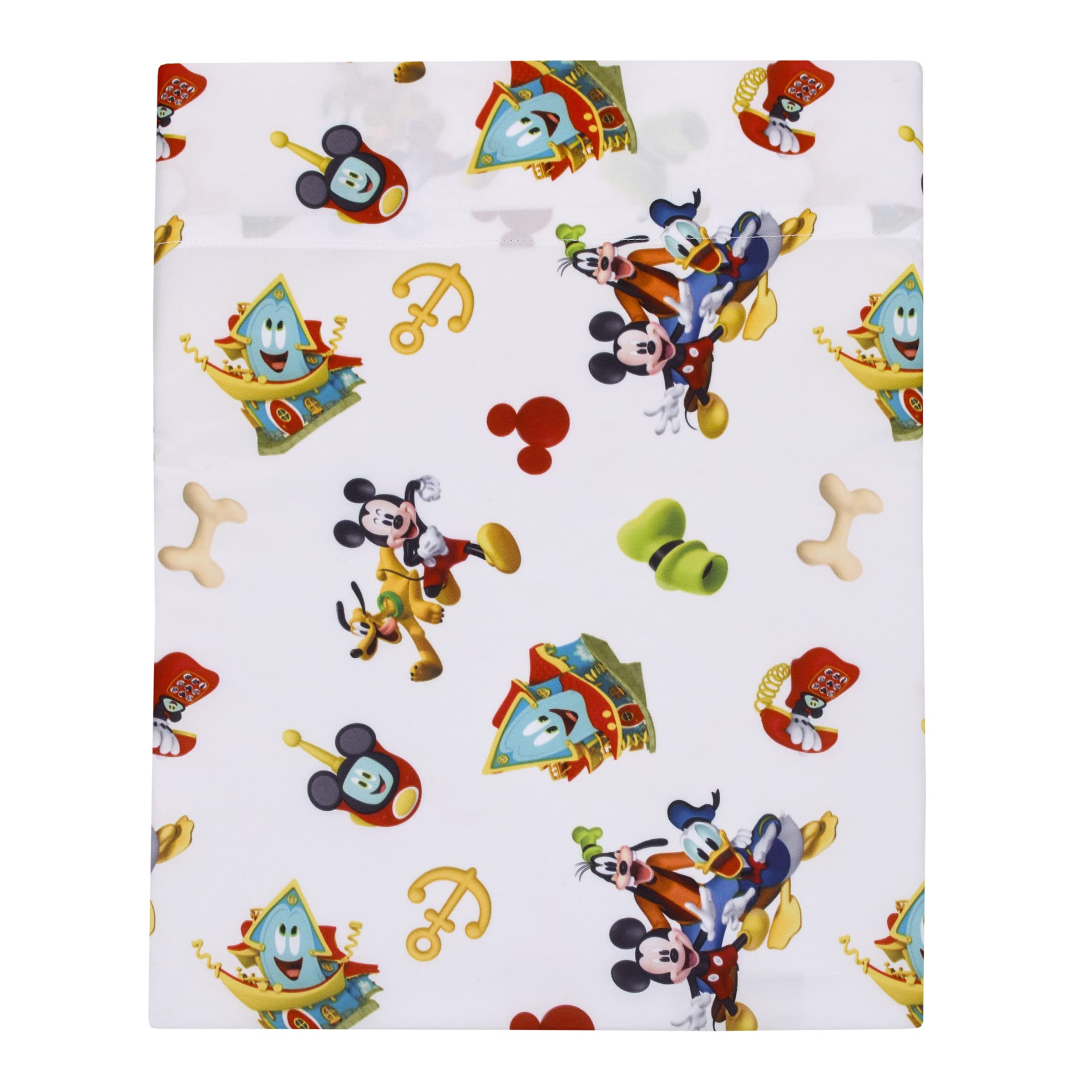 Foto 4 | Juego De Cama Para Niños Pequeños Nojo Disney Mickey Mouse Funhouse Crew - Venta Internacional.