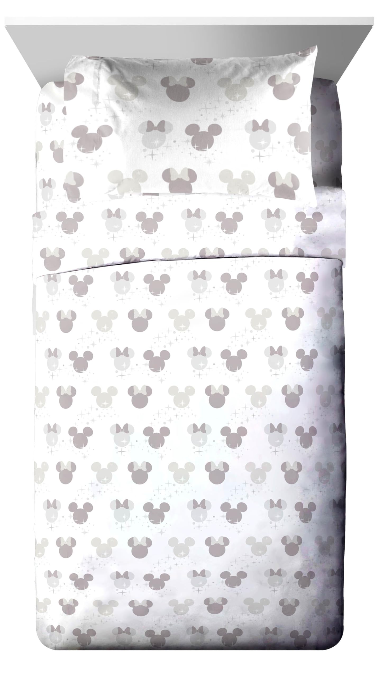 Foto 7 pulgar | Set De Edredón Jay Franco Disney Mickey Minnie, Talla Doble - Venta Internacional.