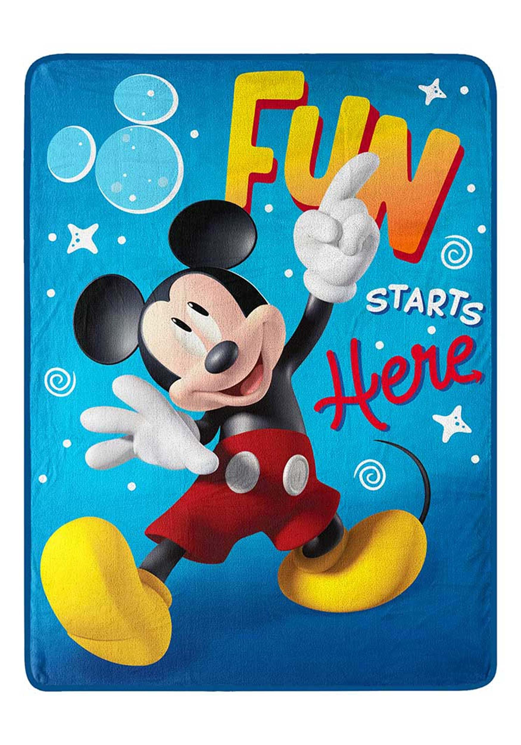 Foto 2 pulgar | Manta Northwest Mickey Mouse Silk Touch De 46 X 60 Cm - Venta Internacional.