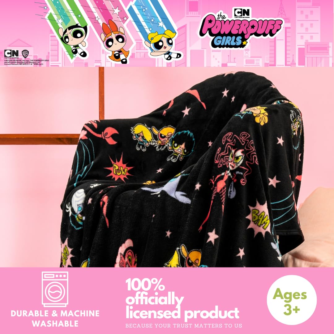 Foto 4 pulgar | Manta Franco Collectibles Las Chicas Superpoderosas 160 X 230 Cm - Venta Internacional.
