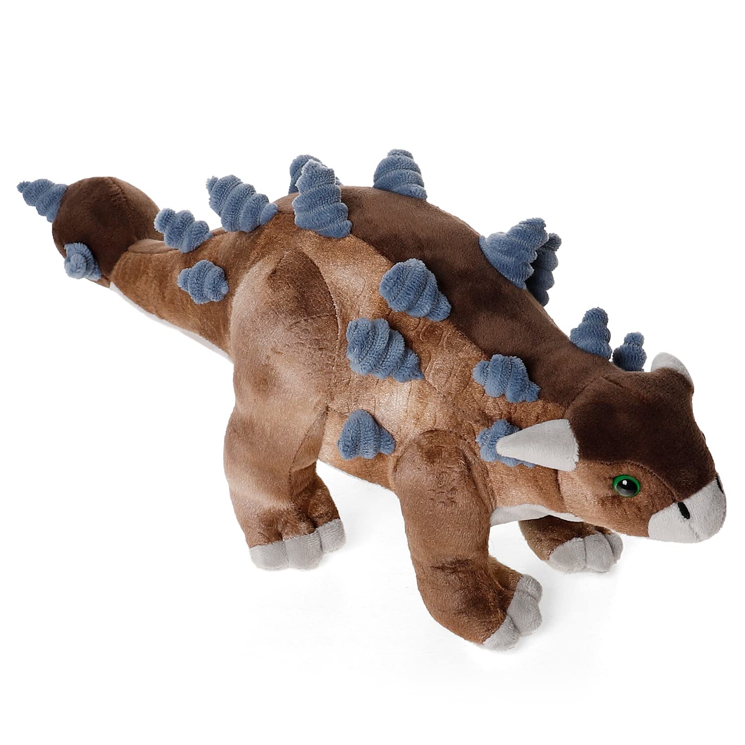 Foto 2 pulgar | Peluche Auluda Dinosaur World Jurassic Zoo Ankylosaurus 18 Cm - Venta Internacional.