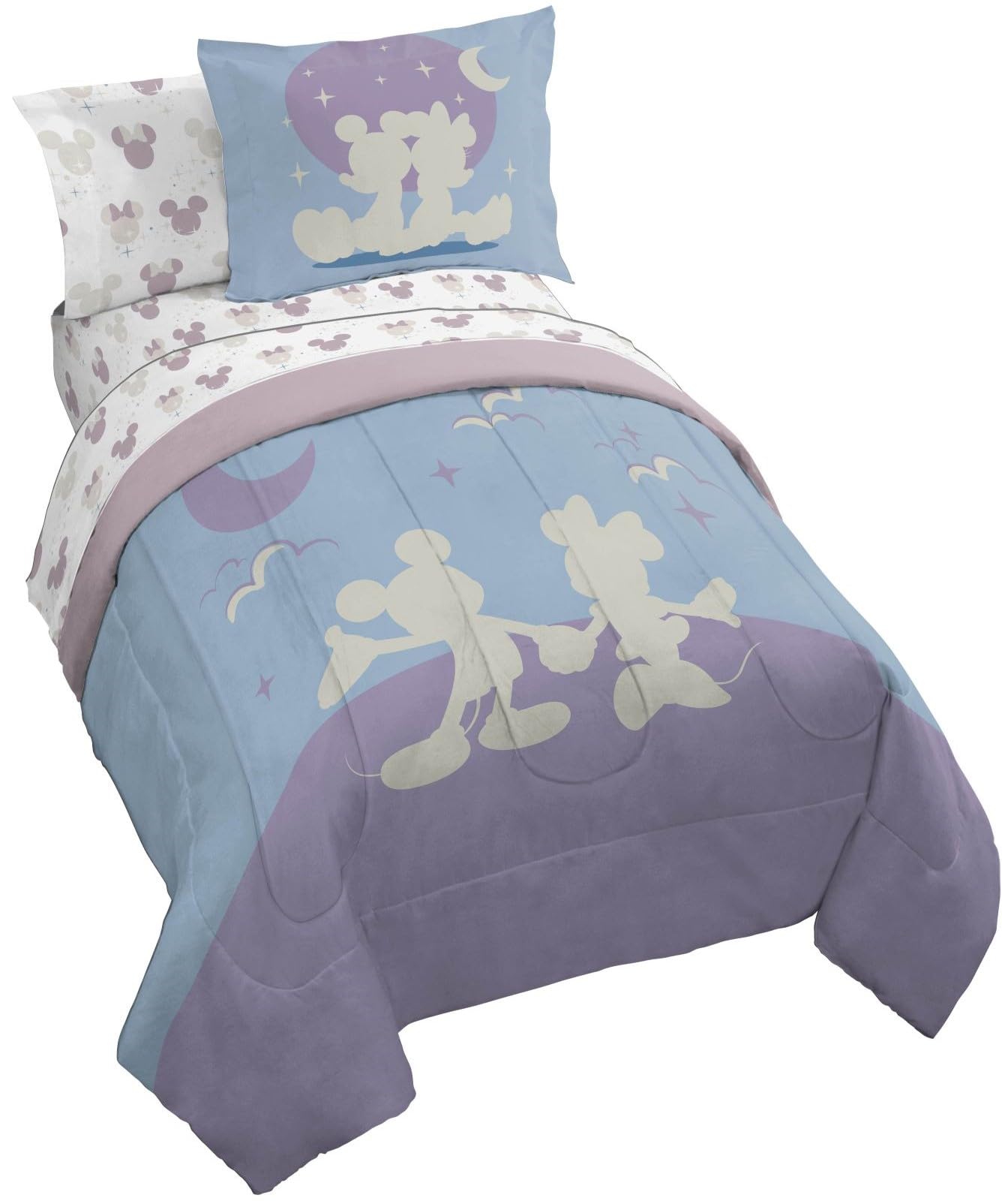 Foto 2 pulgar | Juego De Ropa De Cama Jay Franco Disney Mickey Minnie, Tamaño Completo, 7 Piezas - Venta Internacional.
