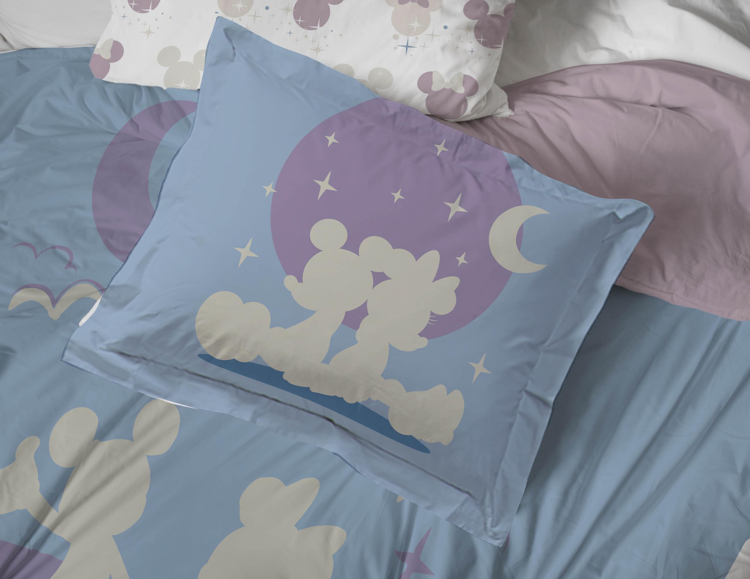 Foto 6 pulgar | Juego De Ropa De Cama Jay Franco Disney Mickey Minnie, Tamaño Completo, 7 Piezas - Venta Internacional.