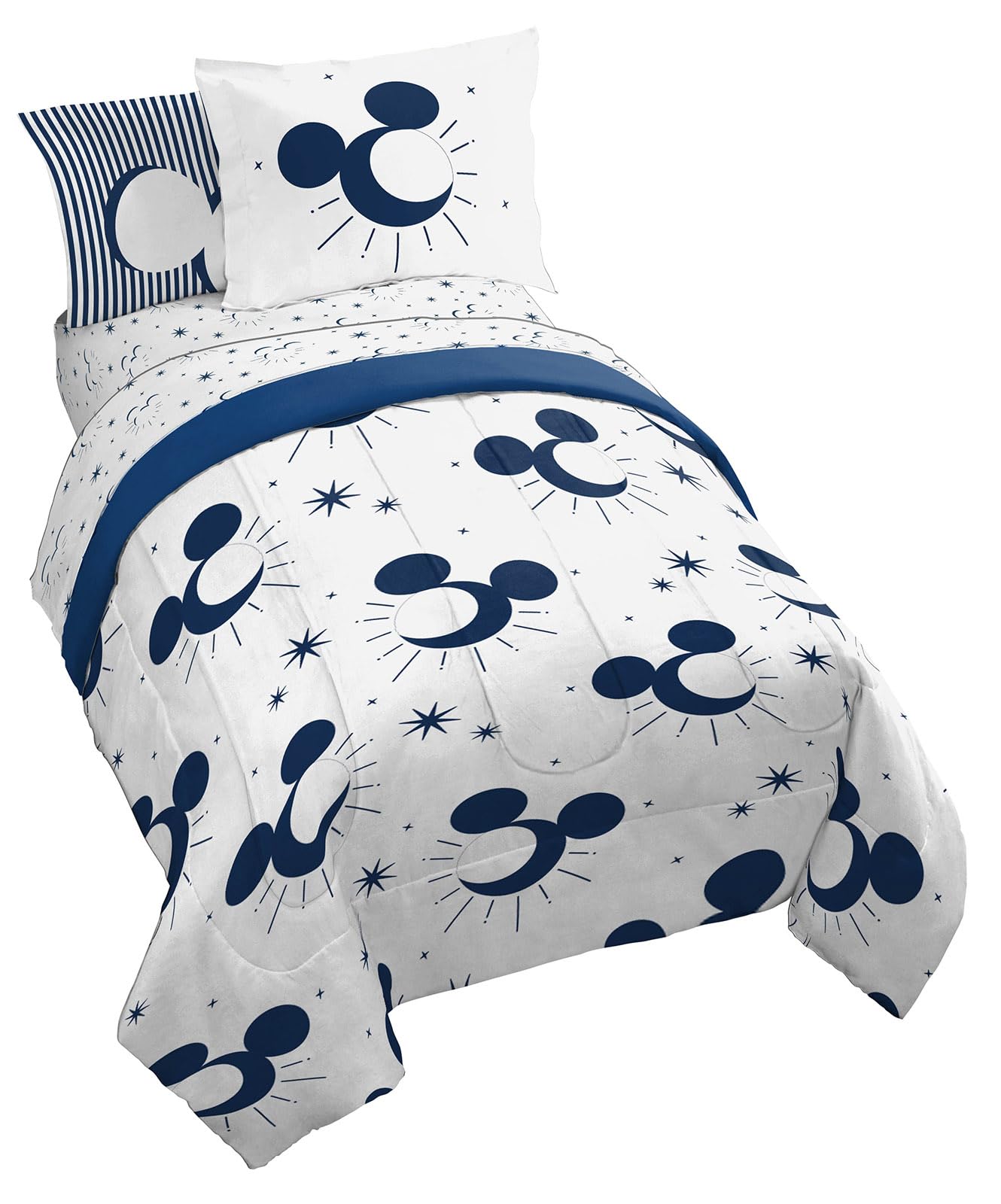 Set De Edredón Jay Franco Disney Mickey Mouse, Doble, 5 Piezas - Venta Internacional.