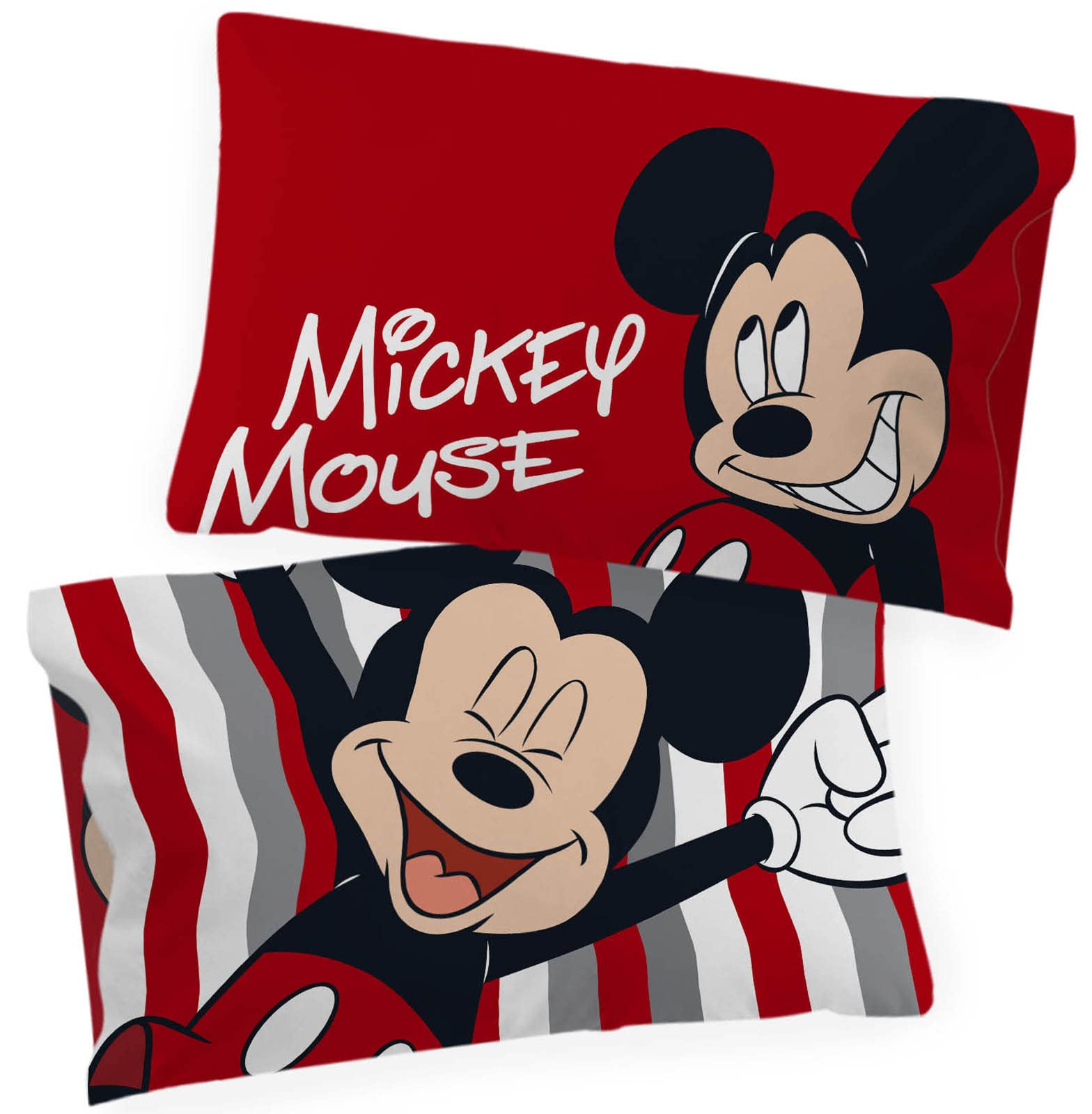 Foto 1 | Funda de Almohada Jay Franco Disney Mickey Mouse Stripe Paquete de 2 - Venta Internacional
