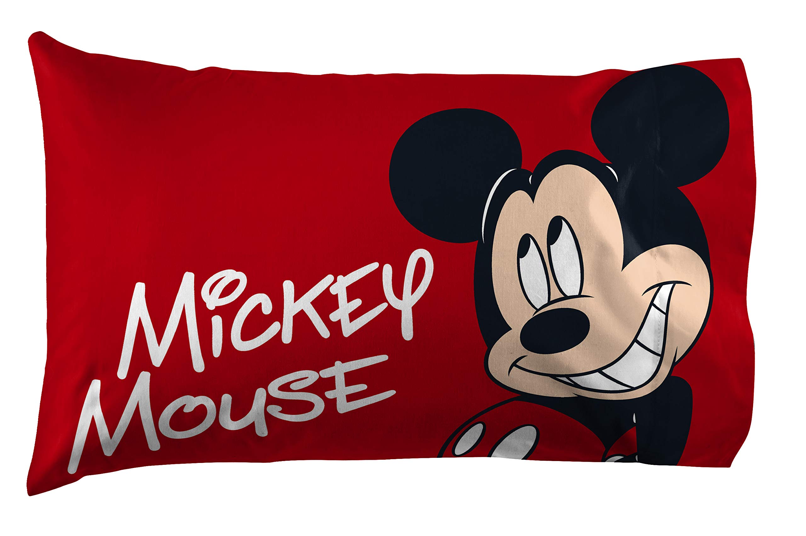 Foto 2 | Funda de Almohada Mickey Mouse Rayas Disney 20 x 30 Pulgadas - Venta Internacional