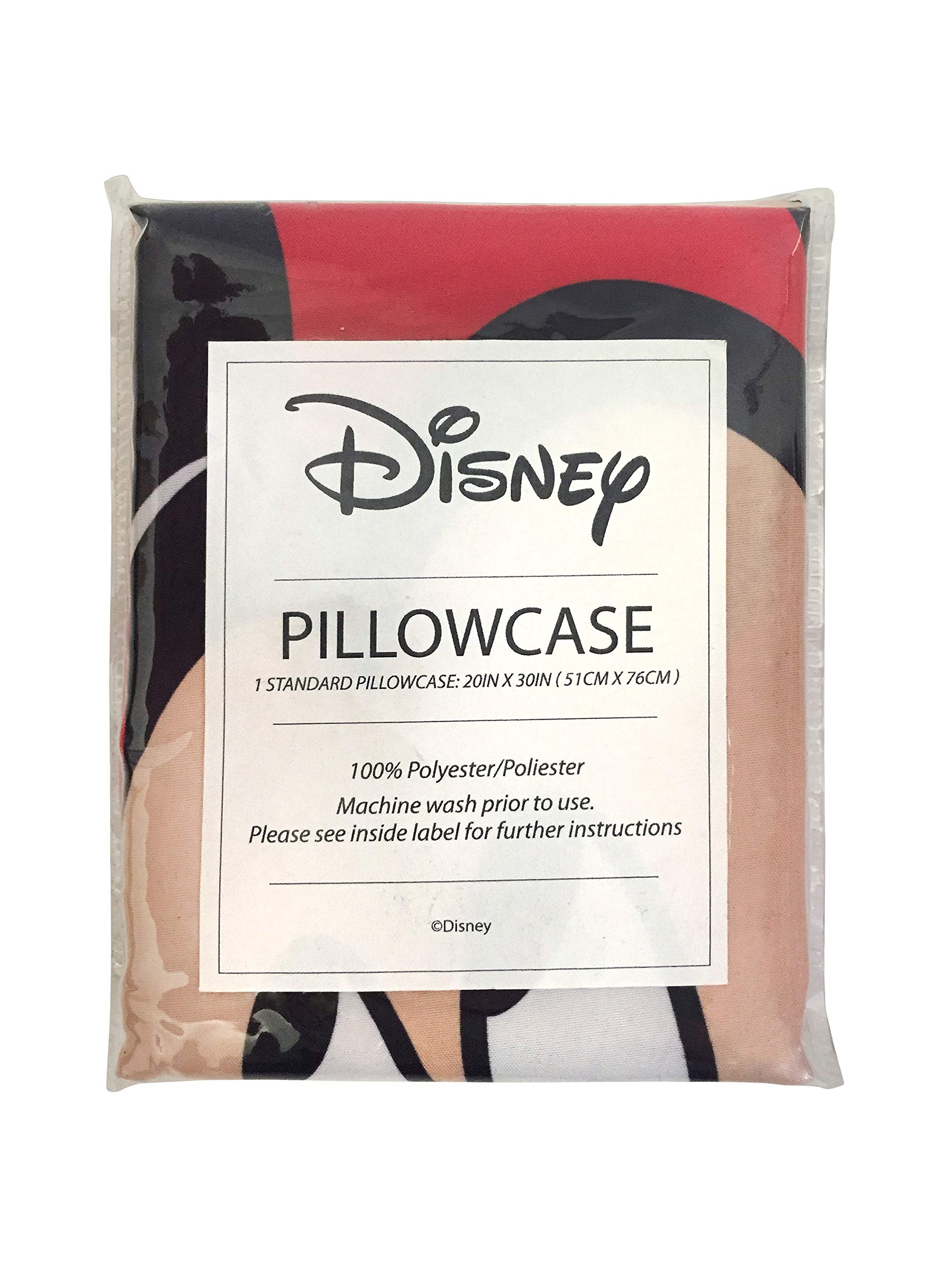 Foto 3 | Funda de Almohada Mickey Mouse Rayas Disney 20 x 30 Pulgadas - Venta Internacional