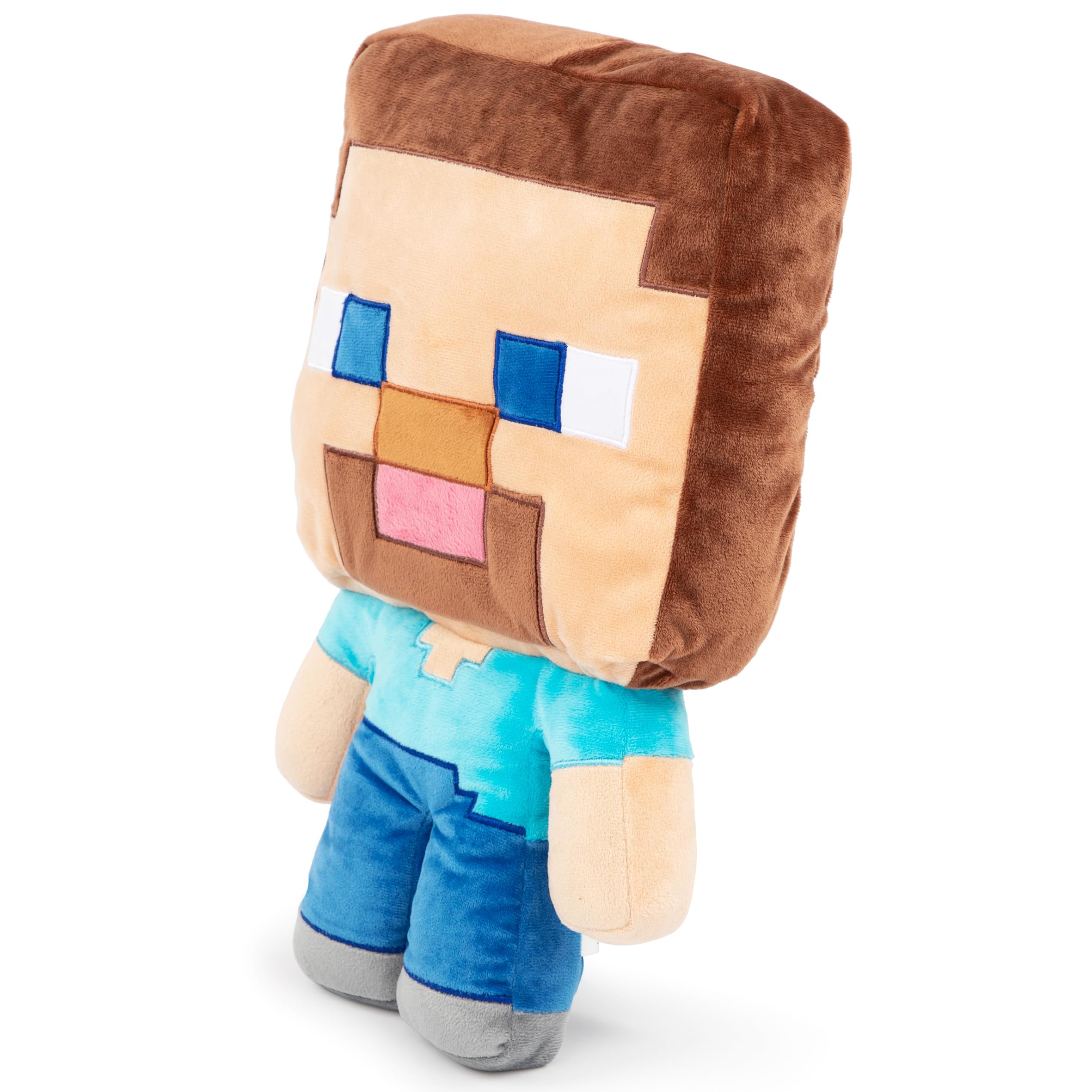 Foto 3 | Almohada De Peluche Buddy Jay Franco Mojang Minecraft Steve 40 Cm - Venta Internacional.