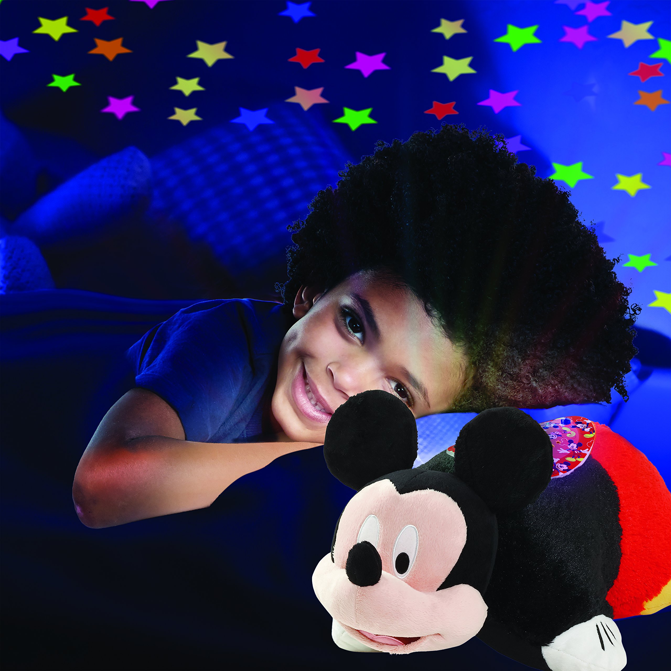 Foto 6 pulgar | Almohada Nocturna Con Forma De Animal De Peluche Para Mascotas, Mickey Mouse De Disney - Venta Internacional.