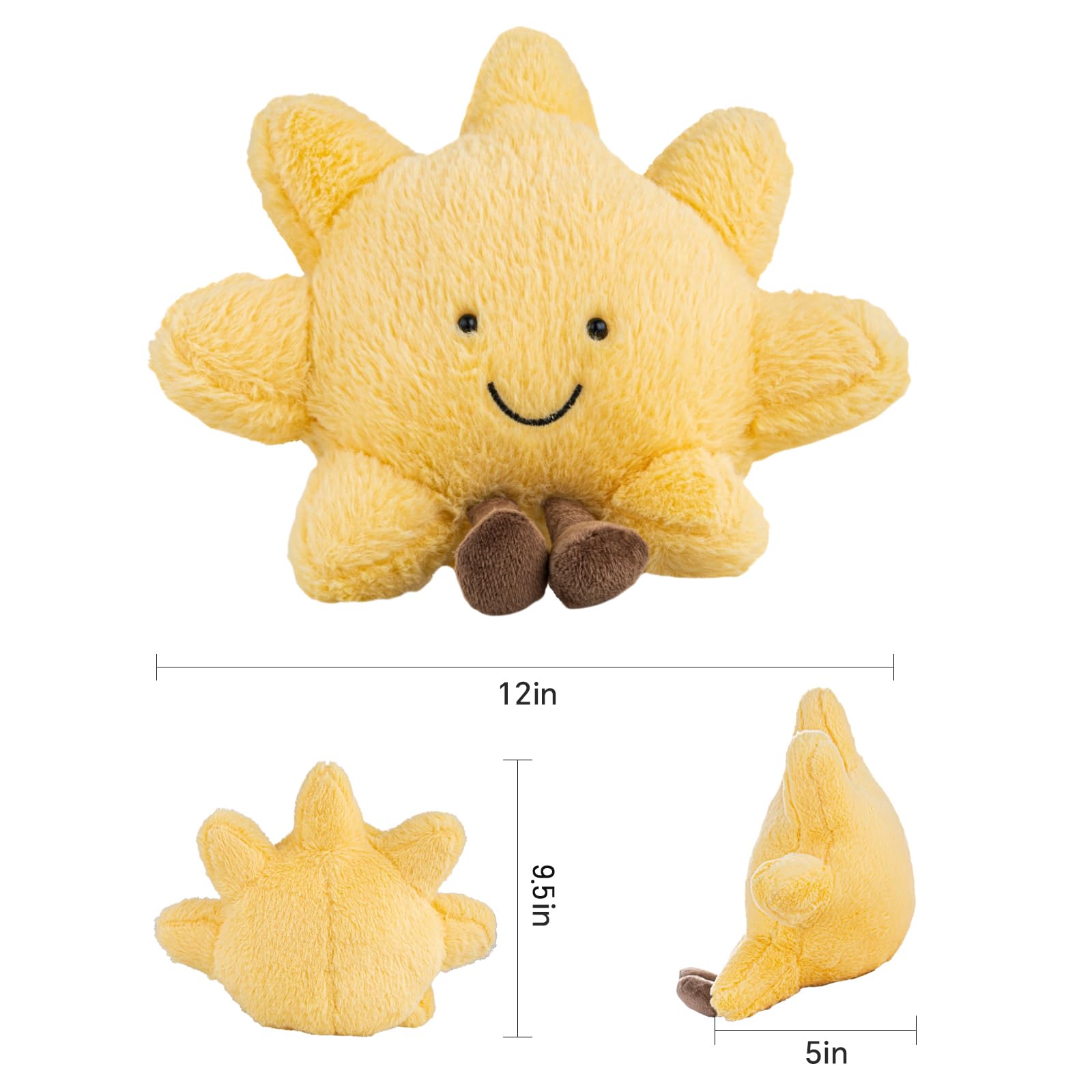 Foto 8 pulgar | Cojín De Peluche Para Niños De 30 Cm, Bonito, Sonriente, Divertido Y Lleno De Sol - Venta Internacional.