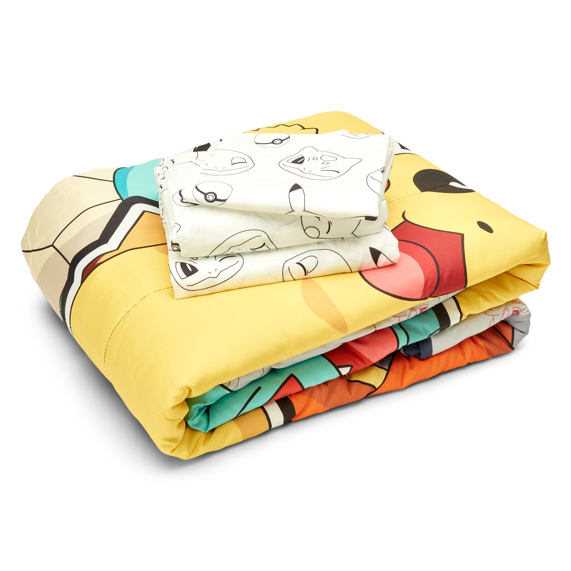 Foto 3 pulgar | Set Cama En Bolsa Northwest Pokémon Twin Size Battle Squad - Venta Internacional.