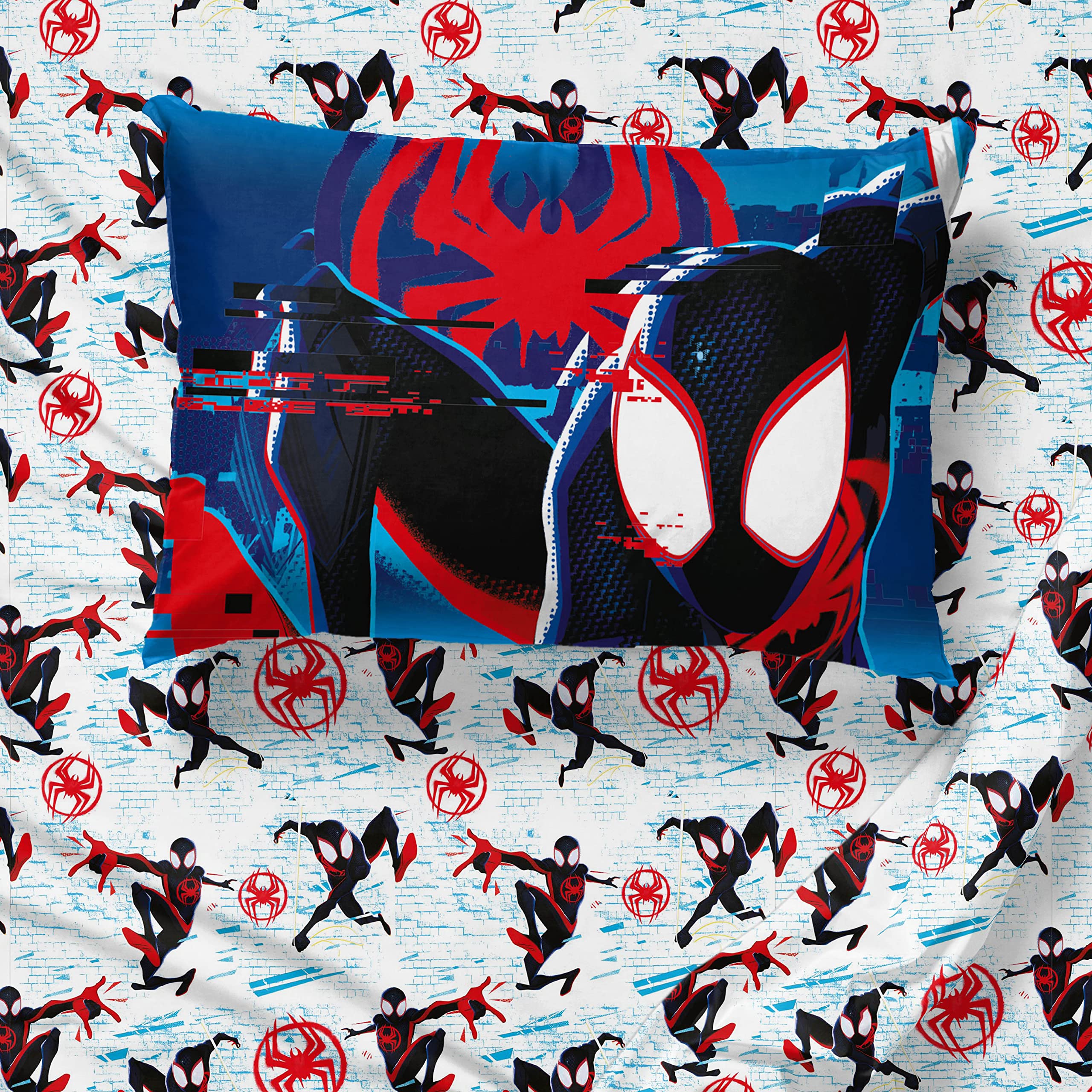 Foto 6 pulgar | Juego De Cama Marvel Spiderman Across The Spider-verse, Tamaño Doble - Venta Internacional.