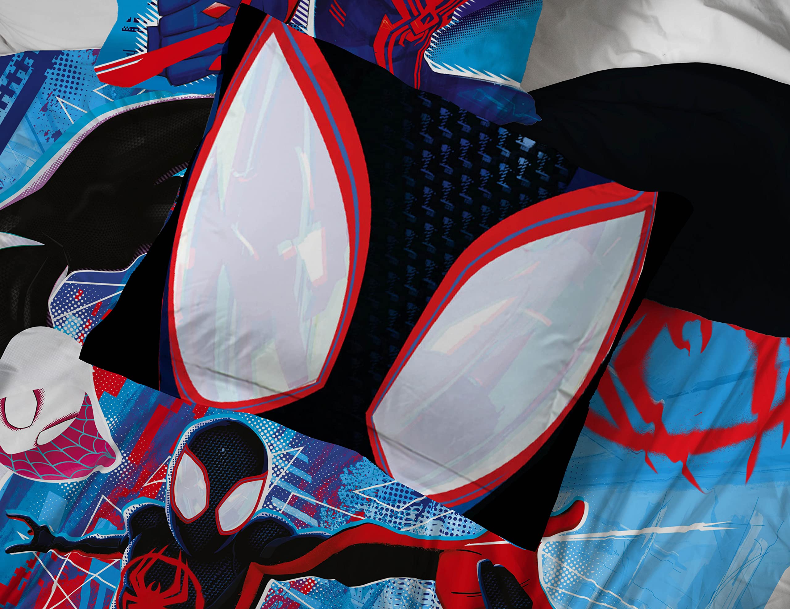 Foto 7 pulgar | Juego De Cama Marvel Spiderman Across The Spider-verse, Tamaño Doble - Venta Internacional.