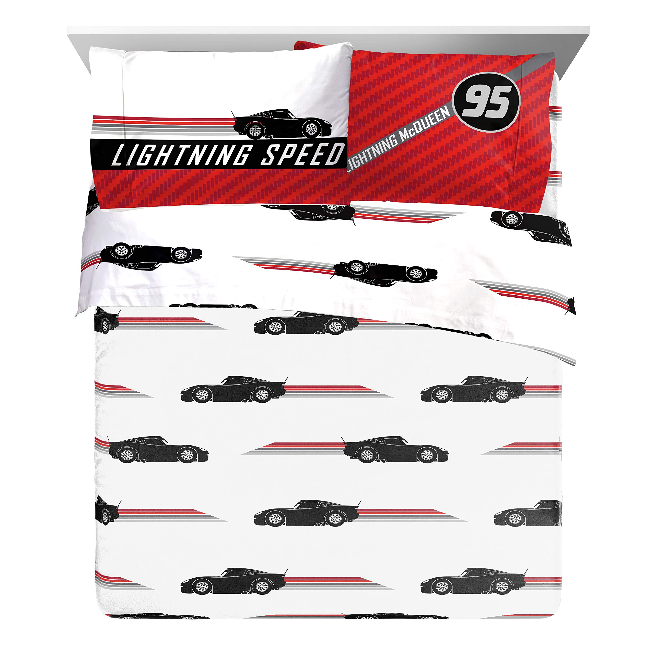 Foto 4 pulgar | Juego De Cama Jay Franco Disney Pixar Cars Racing Machine Queen - Venta Internacional.