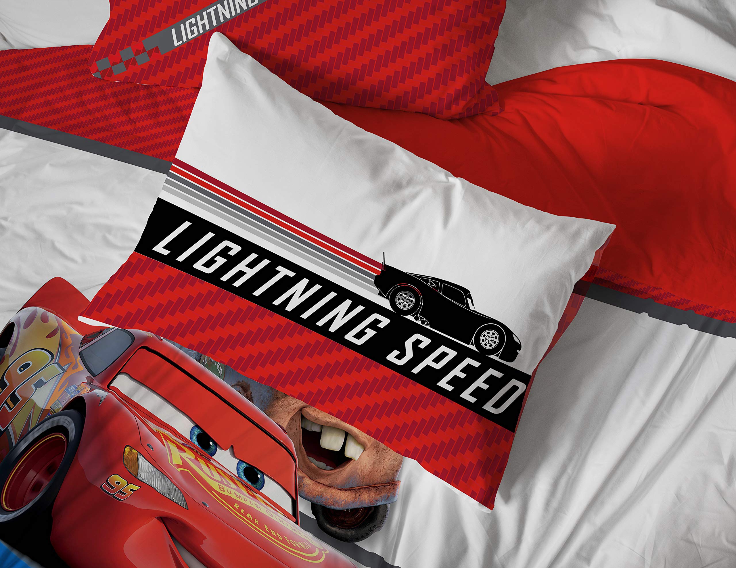 Foto 6 pulgar | Juego De Cama Jay Franco Disney Pixar Cars Racing Machine Queen - Venta Internacional.