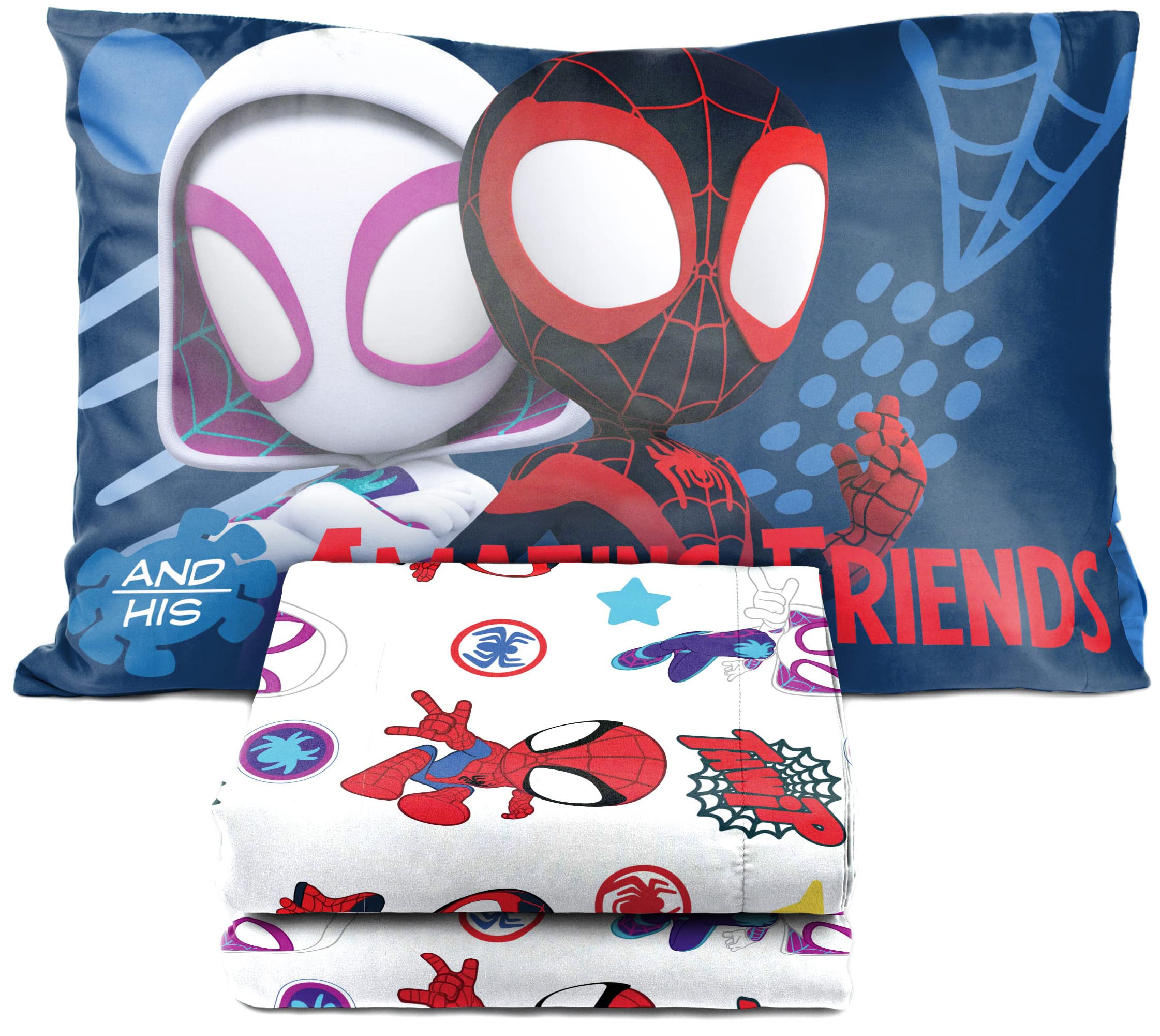 Foto 7 pulgar | Set De Cama Jay Franco Marvel Spidey Y Sus Increíbles Amigos - Venta Internacional.