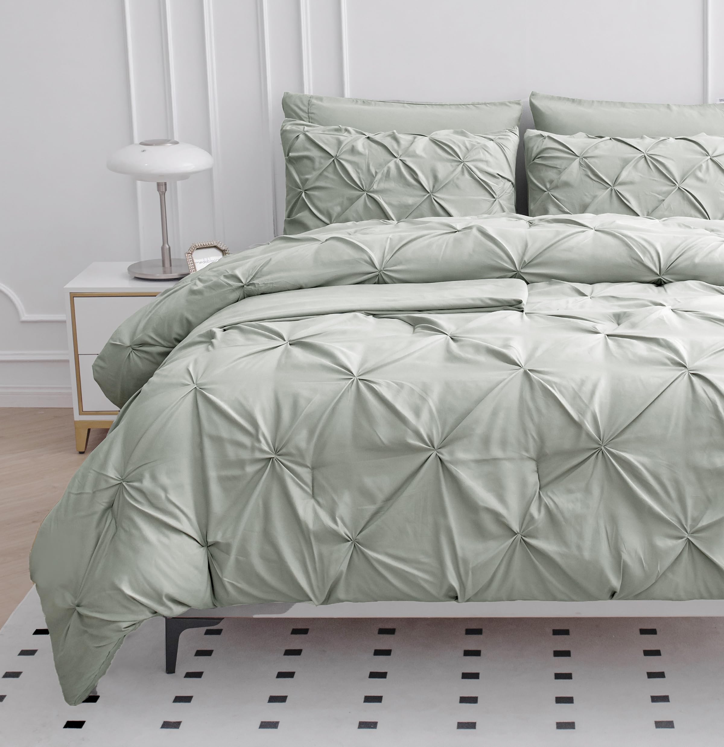 Foto 5 pulgar | Juego De Edredón Lane Linen Para Ropa De Cama Doble, 5 Piezas Con Sábanas - Venta Internacional.