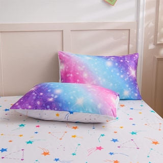 Foto 7 | Juego De Cama A Nice Night Gradient Glitter Para Niñas, Talla Doble - Venta Internacional.