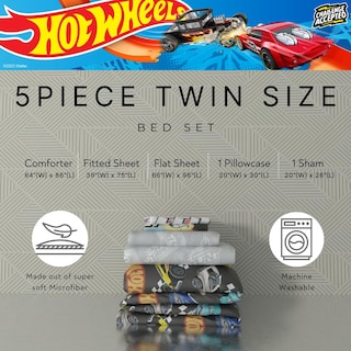 Foto 2 | Set de Edredon Individual Franco Hot Wheels- Venta Internacional