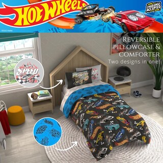 Foto 4 | Set de Edredon Individual Franco Hot Wheels- Venta Internacional