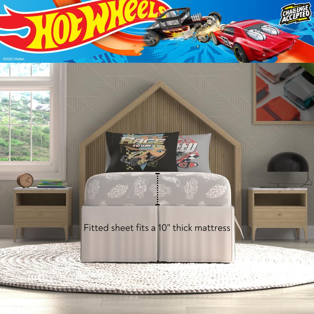 Foto 6 pulgar | Set de Edredon Individual Franco Hot Wheels- Venta Internacional